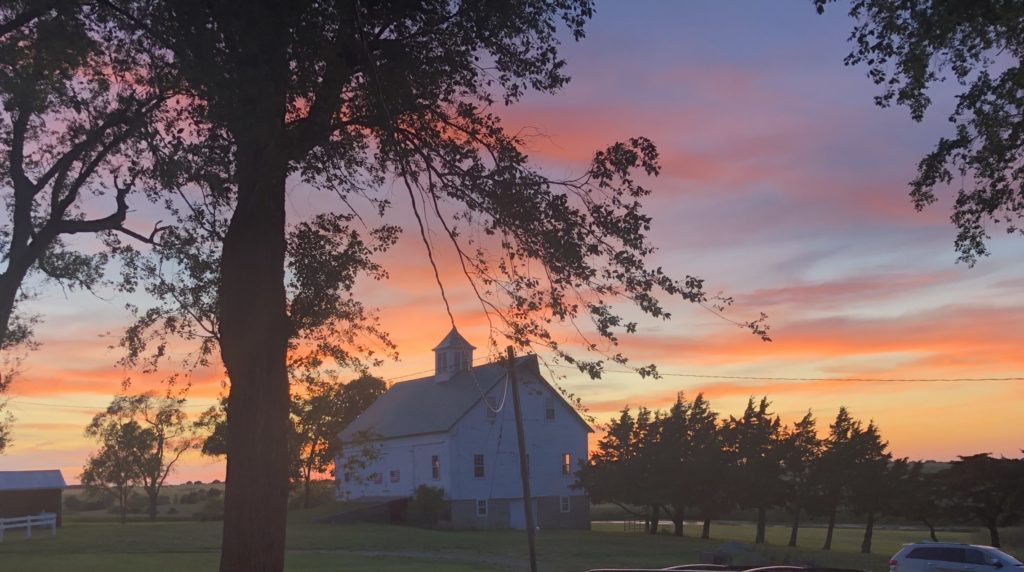 Barn Sunset